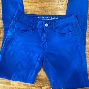 AE Royal Blue Jeggings